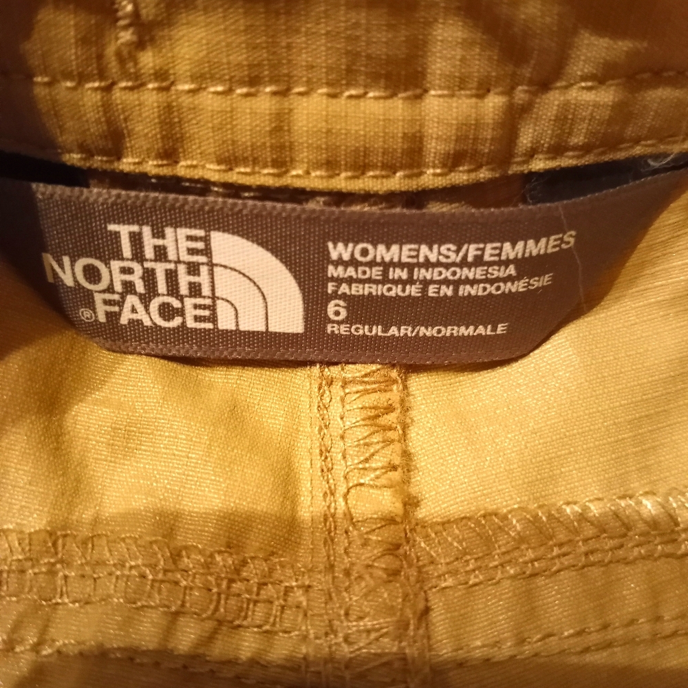 The north face khaki drawstring pants